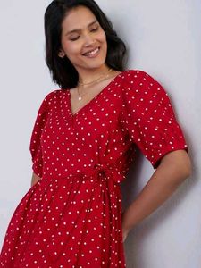 LOV By Westside Polka Dot Dress