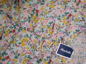 Floral Puff Sleeve Top