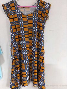 Plaid Mini Dress