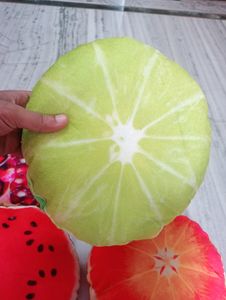 Beautiful Fruits Cushions Set Of 4 Pc