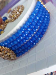 Statement Kundan &amp; Beaded Jewelry Set