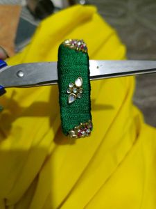 Handmade Silk Bangle