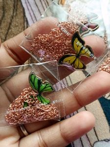 Butterfly Charm Necklaces