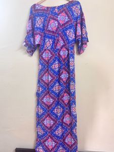 Boho Print Maxi KAFTAAN Dress