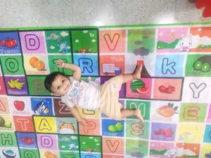 Kids ABC waterproof  Train Play Mat