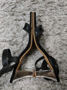 Women Party Wear Black Heels