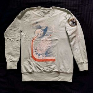 Graphic Print Long Sleeve Tee