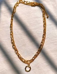 Gold Aesthetic Necklace