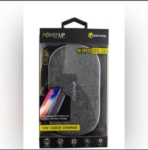POWERUP Dual Coil High-Speed Wireless Charger Pad