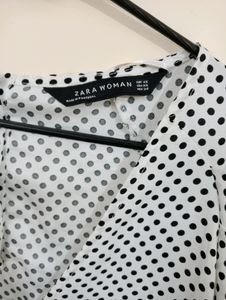 Zara Polka Dot Top