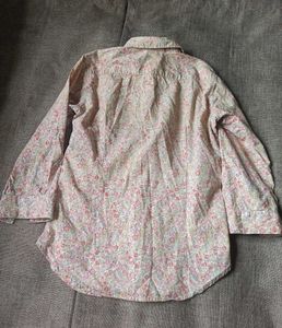women&#39;s shirt | peach | floral