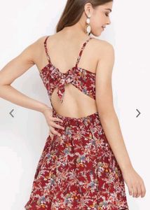 Floral Print Mini Dress