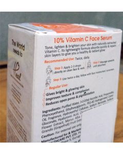 The Ayurveda co Vitamin C face serum 🌻