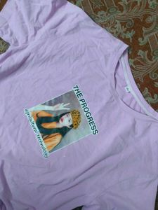 Graphic Print Tee korean