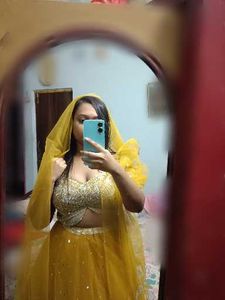 Yellow Lehenga Choli Set