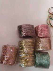 Colorful Indian Bangles - Set of Many!