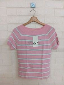 Striped Knit Top