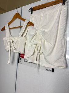 White Two-Piece Set