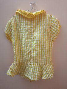 🔥BEST DEAL🔥Yellow Stripe Top