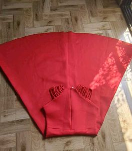 Red Fit and Flare Dress