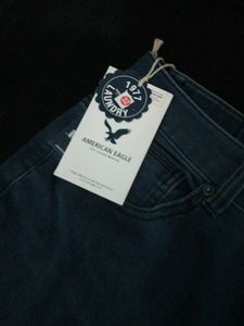 Blue Denim Bootcut Jeans