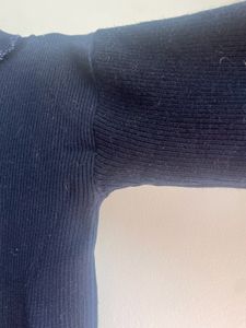 Navy Blue High Neck Sweater