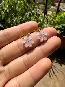 Bead Flower Earring