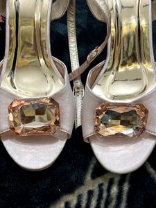 Stelatoes Elegant Heels with Gem Detail