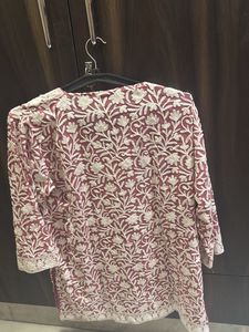 Embroidered Tunic Top