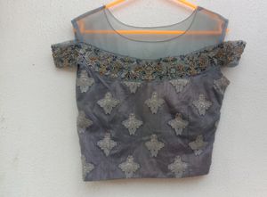 Grey Lehenga
