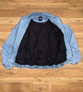 Oversize Bomber x Y2K Vintage Denim Jacket
