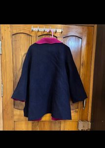 Stylish Two-Tone Coat