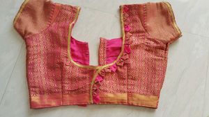Kanjeevaram Silk Saree With Blouse