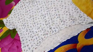 Patterned Button-Down Shirt