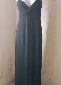 Elegant Black Maxi Dress