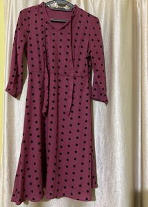 Polka Dot Midi Dress