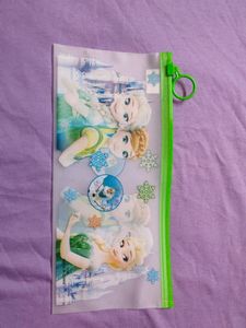 2 Pencil Bags(Plastic Multipurpos Waterproof Pouch