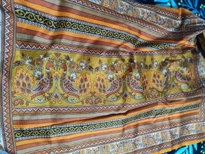 Elegant Yellow Saree