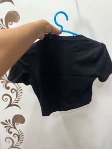Black Crop Top