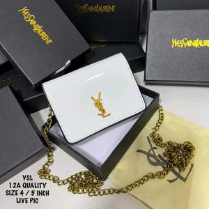YSL CHAIN SLING WALLET WITH BOX