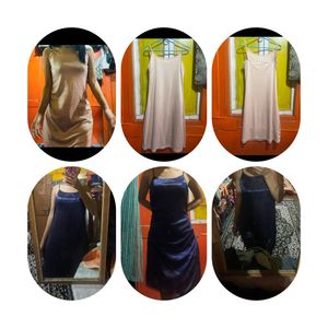 Combo Transparency Night Dresss