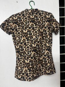Animal Printed Top