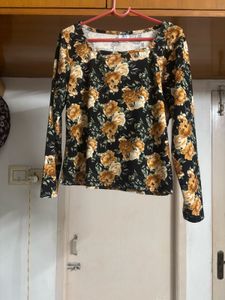 Floral Long Sleeve Top