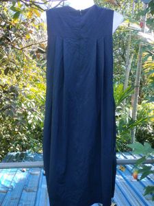 Elegant Navy Blue Dress