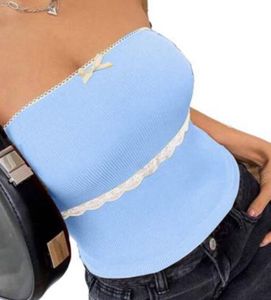 Bow Detailed Tube Top
