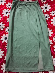 Long Side Slit Skirt