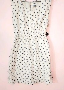 White One Piece Dress