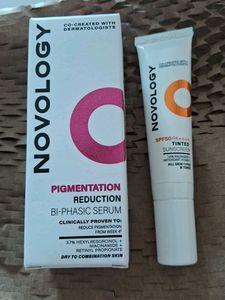 Novology Pigmentation Serum And Sunscreen Combo