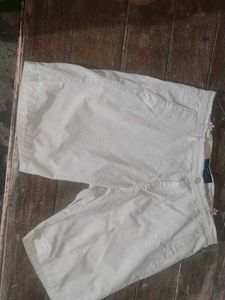 KLP Jeans Beige Shorts