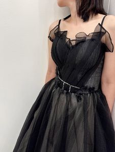 Sequins Glitter Luxury Black Gown